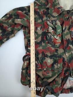 Swiss Army M83 Alpenflage Jacket Pant & Backpack Military Camouflage Uniform M70