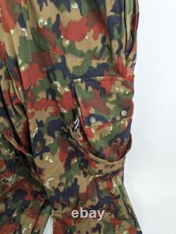 Swiss Army M83 Alpenflage Jacket Pant & Backpack Military Camouflage Uniform M70