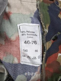 Swiss Army M83 Alpenflage Jacket Pant & Backpack Military Camouflage Uniform M70