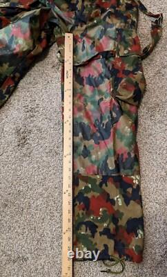 Swiss Army M83 Alpenflage Jacket Pant & Backpack Military Camouflage Uniform M70