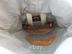 Swiss Army Military Backpack Rucksack 1959 Canvas Salt & Pepper Switzerland RAR