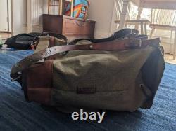 Swiss Army Military Backpack Rucksack 1960 Canvas Salt & Pepper Switzerland RAR