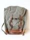 Swiss Army Military Backpack Rucksack 1961 Canvas Salt & Pepper Switzerland Rar