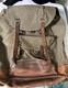 Swiss Army Military Backpack Rucksack 1968 Canvas Salt & Pepper Switzerland