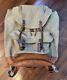 Swiss Army Military Backpack Rucksack 1968 Canvas Salt & Pepper Switzerland