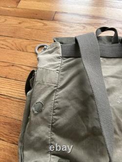 Swiss Army Military Backpack Rucksack 40s 50s Canvas Salt & Pepper Switzerland
