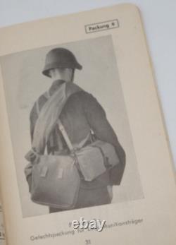 Swiss Army Military Bread Bag Set bottle mess kit+canteen+cutlery leather SIGG
