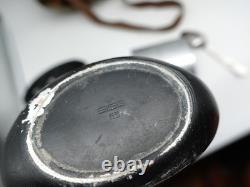 Swiss Army Military Bread Bag Set bottle mess kit+canteen+cutlery leather SIGG