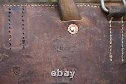 Swiss Army Military Leather Bag Satchel Messenger Saddle Shoulder WW2 1937