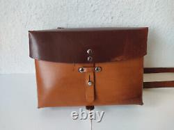 Swiss Army Military Leather Shoulder Bag Card Holder 1978 Officier Switzerland