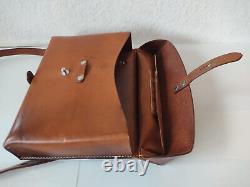 Swiss Army Military Leather Shoulder Bag Card Holder 1978 Officier Switzerland