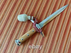 Swiss Army military M43 Officer Dagger M1943 Victorinox Walnut Grip WW1 WW2