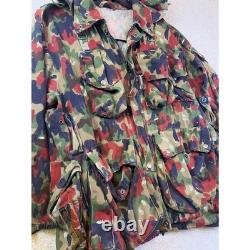 Swiss Military M70 Alpenflage Field Jacket M83 Pants Mens Large Multicolor Camo