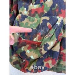 Swiss Military M70 Alpenflage Field Jacket M83 Pants Mens Large Multicolor Camo