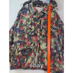 Swiss Military M70 Alpenflage Field Jacket M83 Pants Mens Large Multicolor Camo