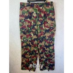 Swiss Military M70 Alpenflage Field Jacket M83 Pants Mens Large Multicolor Camo