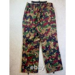 Swiss Military M70 Alpenflage Field Jacket M83 Pants Mens Large Multicolor Camo