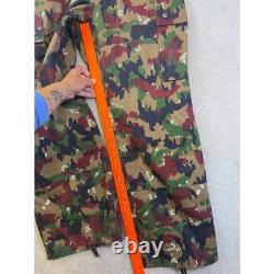 Swiss Military M70 Alpenflage Field Jacket M83 Pants Mens Large Multicolor Camo