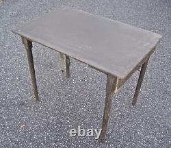Table Field Military Folding Wood Vintage Army for Camping Military Truck