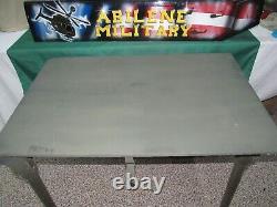 Table Field Military Folding Wood Vintage Army for Camping Military Truck