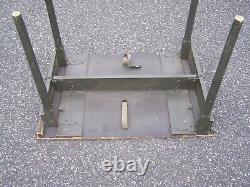 Table Field Military Folding Wood Vintage Army for Camping Military Truck