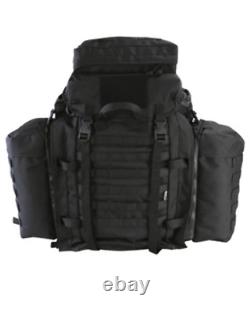 Tactical Assault Pack 90 Litre Black Military Backpack Army Rucksack