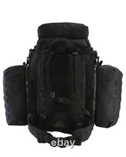 Tactical Assault Pack 90 Litre Black Military Backpack Army Rucksack