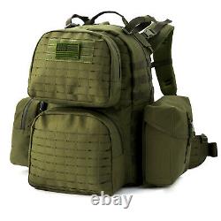 Tactical Backpack Medium Molle Rucksack Army Day Hydration Pack