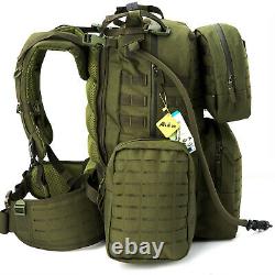 Tactical Backpack Medium Molle Rucksack Army Day Hydration Pack