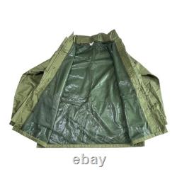 Tactical Ghillie Rain Suit Waterproof Olive Green Army Uniform Military Surplus