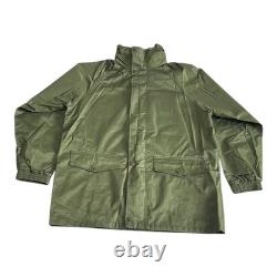 Tactical Ghillie Rain Suit Waterproof Olive Green Army Uniform Military Surplus