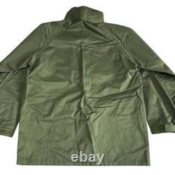 Tactical Ghillie Rain Suit Waterproof Olive Green Army Uniform Military Surplus