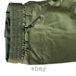 Tactical Ghillie Rain Suit Waterproof Olive Green Army Uniform Military Surplus