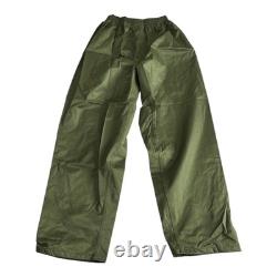 Tactical Ghillie Rain Suit Waterproof Olive Green Army Uniform Military Surplus