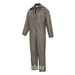 Tank Suit Original German Army Military Vintage Lined Work Overall Zip Boiler