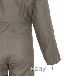 Tank Suit Original German Army Military Vintage Lined Work Overall Zip Boiler