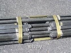 Tent TEMPER Purlins 10 Ea Lot Military Army Frame Modular Reading WWII Airshow