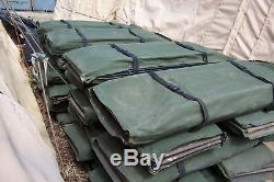 Twelve. Military Foxhole Overhead Covers Surplus Tent Army Camping Hunting