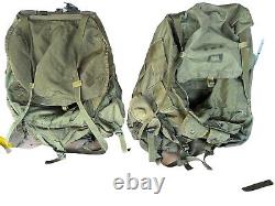 Two Army Military Field Pack Alice Backpack With Frame 1980's vintage