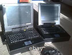 Two Ex Military / army / landrover HETRA TEMPEST laptop computer pentium 233