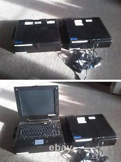 Two Ex Military / army / landrover HETRA TEMPEST laptop computer pentium 233