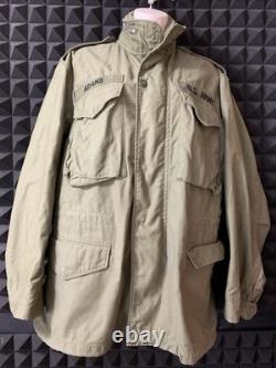 U. S. Army M65 Field Jacket Surplus LINER Hooded Vietnam 60's OG Military Small