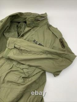 U. S. Army M65 Field Jacket Surplus LINER Hooded Vietnam 60's OG Military Small U. S. Army M65 Field Jacket Surplus LINER Hooded Vietnam 60's OG Military Small