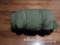 U. S Military Army Extreme Cold Weather Sleeping Bag -20 F Subzero Down Mummy Bag