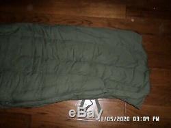 U. S Military Army Extreme Cold Weather Sleeping Bag -20 F Subzero Down Mummy Bag