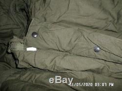 U. S Military Army Extreme Cold Weather Sleeping Bag -20 F Subzero Down Mummy Bag