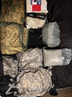 U. S. Military Field Gear Lot Army USGI Marines Jackets Sleep System Thermal SZ L