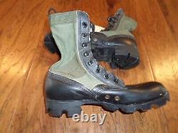 U. S Military Issue Jungle Boots Panama Sole Ro Search Spike Protective 6r New