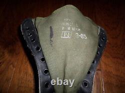 U. S Military Issue Jungle Boots Panama Sole Ro Search Spike Protective 7w New