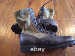 U. S Military Issue Jungle Boots Panama Sole Ro Search Spike Protective 7w New